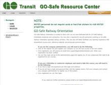 Tablet Screenshot of gotransitcontractor.com